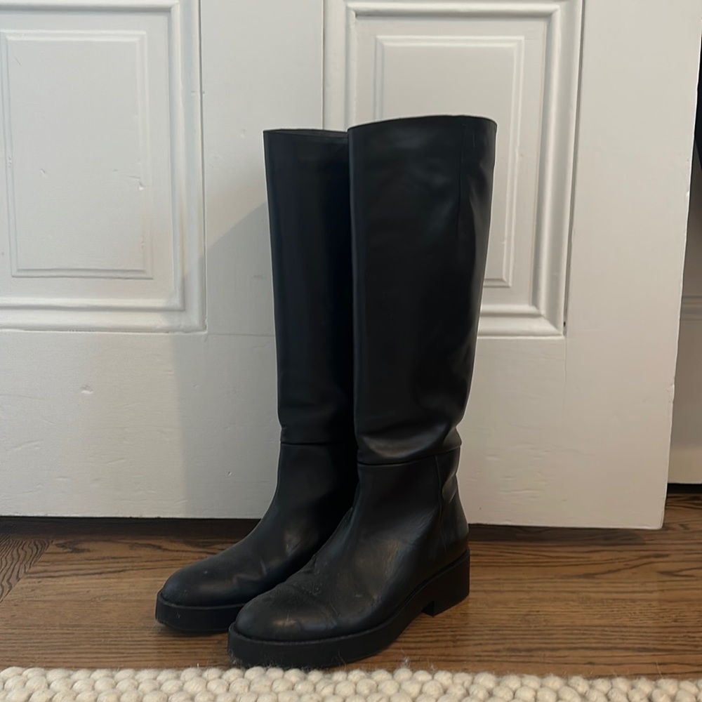 Zara Tall Leather Boot